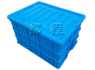 X129塑料周轉箱（箱（xiāng）蓋可選）