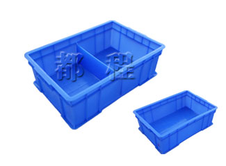 X263、263-1塑料周轉（zhuǎn）箱（可（kě）帶隔板） 